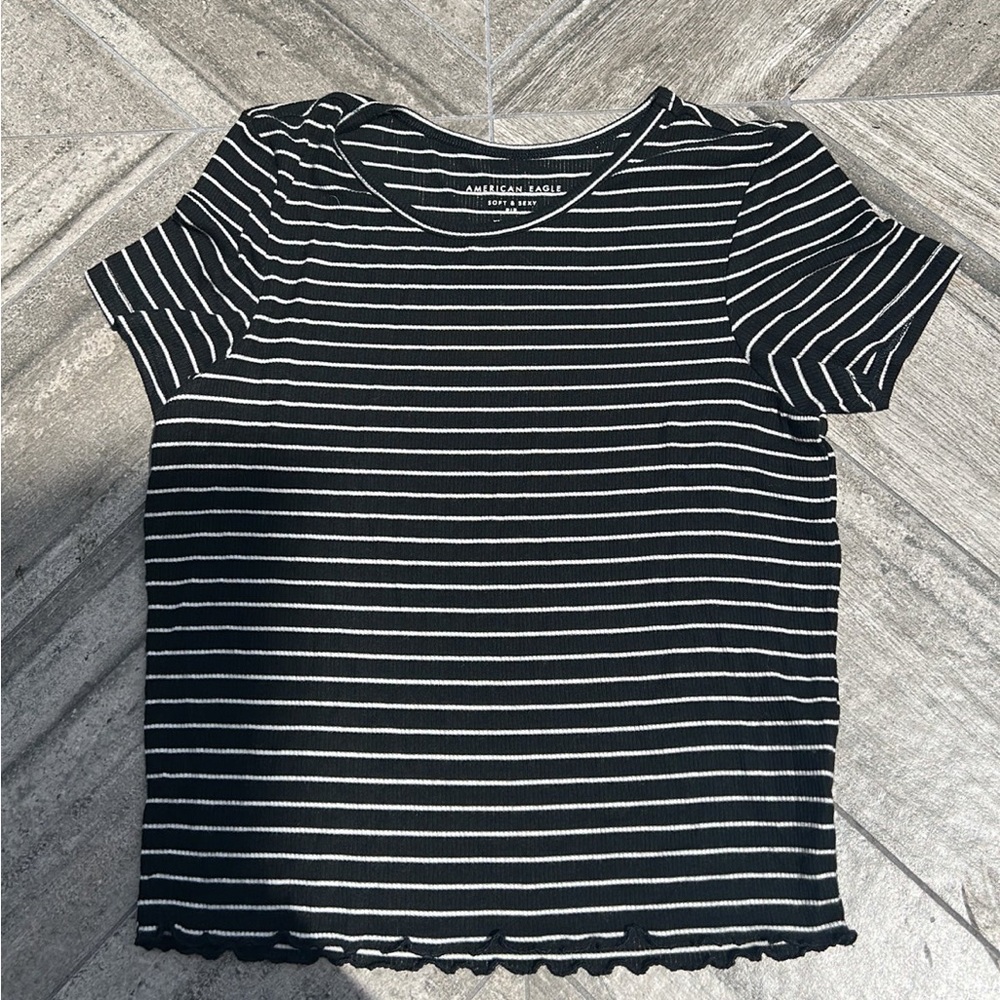 Women’s American Eagle Striped Tee